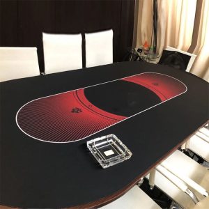 Poker table mat for various occasions