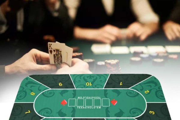 Texas poker table rubber mats (5)